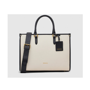 Bolso Tote Elegante y Contemporáneo para Mujer en Cuero 100% Genuino, Diseñado para Organización en el Trabajo y Viajes - Product Image 4