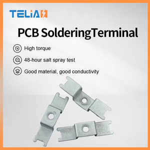 Terminales de tornillo de cobre/latón TLS44187 70A, conectores de presión de 4 pines, soporte conductor, conector de empalme para PCB M4, certificado CE/ISO - Product Image 2