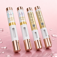 Étiquettes en vinyle imperméables personnalisées pour petits flacons en verre de laboratoire 3ml 5ml 10ml, autocollants adhésifs pour flacons de peptides