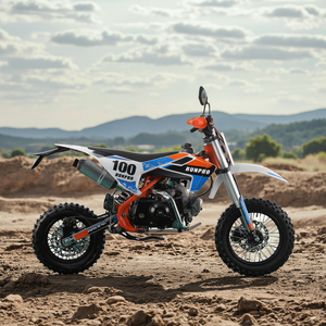 Vente chaude Nouveau Design <span class=keywords><strong>Automatique</strong></span> 4 Temps Motos 50cc 90cc <span class=keywords><strong>125cc</strong></span> Dirt Bikes Pit Bike pour Route Motocross Refroidi Par Air - Product Image 4