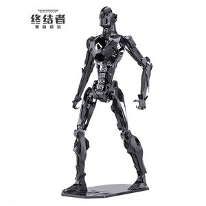 Puzzle en métal 3D Terminator Dark Fate REV-9, jouet à assembler en découpe laser DIY - Product Image 2