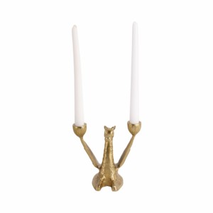 Portacandele a forma di drago in metallo dorato, artistico, per decorazioni domestiche, tavolino da caffè e sala da pranzo - Product Image 2