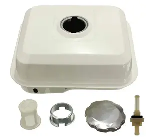 Tanque de combustible blanco para Honda, repuesto de motor 17510-ZE1-030ZA, GX200, GX160, GX140, 17510-ZE1-020ZA