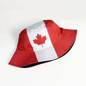 アゾフ2026ホットセールワールドサッカープリントカナダ国旗ゲーム応援バケットハット卸売カナダ帽子 - Product Image 5