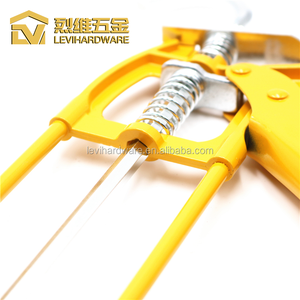 <span class=keywords><strong>Pistola</strong></span> de calafateo de aleación de hierro de alta resistencia con varilla hexagonal, para sellador epoxi, relación de empuje 18:1, 9 pulgadas, 10 oz, 310 ml, para construcción - Product Image 4