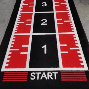 Tapis de <span class=keywords><strong>gazon</strong></span> <span class=keywords><strong>synthétique</strong></span> <span class=keywords><strong>gris</strong></span> artificiel multifonctionnel, tapis de gym, impression de logo, <span class=keywords><strong>extérieur</strong></span> et intérieur. - Product Image 6
