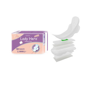 Toallas Sanitarias Nocturnas Molped con Anión, Toallas Sanitarias Extra Largas de 50 cm, Toallas Sanitarias Nocturnas Menstruales Orgánicas a Base de Hierbas - Product Image 4