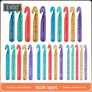 Nouveau Kit <span class=keywords><strong>de</strong></span> Crochet en cristal <span class=keywords><strong>de</strong></span> paillettes transparentes colorées 12 15 18 20 25mm outil <span class=keywords><strong>de</strong></span> tricot <span class=keywords><strong>de</strong></span> laine Kit <span class=keywords><strong>de</strong></span> <span class=keywords><strong>couture</strong></span> en plastique Durable pour le ménage - Product Image 2