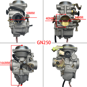 Le carburateur de moto convient aux modèles <span class=keywords><strong>Suzuki</strong></span> GN250 <span class=keywords><strong>GN</strong></span> <span class=keywords><strong>250</strong></span> 250QY 250E-A et 250GS - Product Image 6