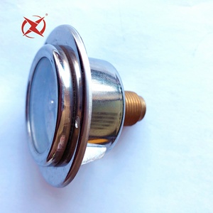 Đồng hồ đo áp suất thủy lực bằng thép không gỉ có mặt bích vào phía sau - Product Image 3