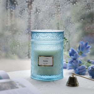 Decoración del hogar Logotipo personalizado Vela de vidrio negro Tarro Cera de soja natural Signo del zodiaco de lujo Vela perfumada - Product Image 6