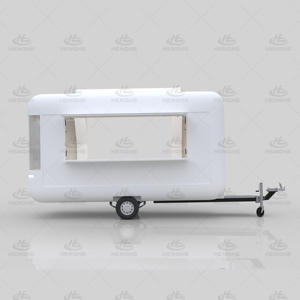 <span class=keywords><strong>Mini</strong></span> stand de nourriture mobile rond de haute qualité pour le café, style moderne, remorque de <span class=keywords><strong>bar</strong></span> mobile, chariot à hot-dogs personnalisé, Californie - Product Image 2