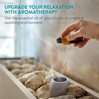 Mangkuk Aroma batu sabun ditingkatkan ukuran besar Aksesori Sauna rumah beraroma baja tahan karat untuk cangkir batu aromaterapi & penanam
