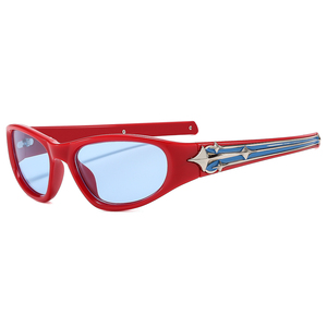 Nuovissimo stile Y2K Ins occhiali <span class=keywords><strong>da</strong></span> sole <span class=keywords><strong>da</strong></span> uomo Custom rosa pz <span class=keywords><strong>protezione</strong></span> <span class=keywords><strong>UV</strong></span> Sport ciclismo occhiali <span class=keywords><strong>da</strong></span> <span class=keywords><strong>vista</strong></span> <span class=keywords><strong>con</strong></span> occhiali <span class=keywords><strong>da</strong></span> sole - Product Image 5
