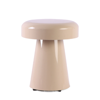 Table basse en fer en forme de champignon, moderne, facile à assembler, robuste, pour salon, chambre à coucher, café