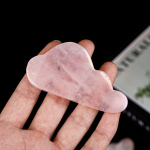 Cristal Natural de Cuarzo Rosa en Forma de Nube, Sistema Solar Colorido, Decoración Creativa para Escritorio, Mini Adorno DIY - Product Image 2