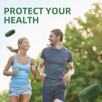 Comprimés de spiruline hawaïenne OEM 180 suppléments d'usine pour l'immunité des adultes Détoxification antioxydante Santé intestinale