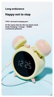 Réveil vibrant discret et sexy pour femme, télécommandé via application, avec fonction de succion, idéal comme cadeau de Saint-Valentin