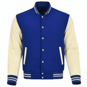 เสื้อแจ็กเก็ตทีมตัวแทนสั่งทำเสื้อแจ็กเก็ตแขนยาวปักลาย chenille streetwear เสื้อแจ็กเก็ตเลตเตอร์ตัวแทนมหาวิทยาลัยสำหรับผู้ชาย - Product Image 1