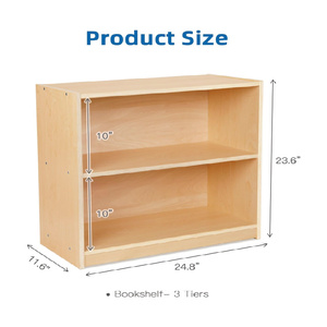 Étagère Montessori et <span class=keywords><strong>rangement</strong></span> pour jouets, bibliothèque compacte pour tout-petits pour petits espaces, étagères de <span class=keywords><strong>rangement</strong></span> en bois et bibliothèque pour enfants - Product Image 3