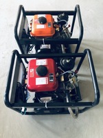 Générateur portable intelligent à démarrage électrique, moteur à essence silencieux 6 kW, 220 V/380 V