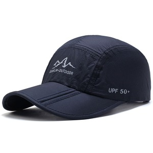 Cappello sportivo da arrampicata su misura leggero pieghevole all'aperto berretto da baseball da corsa traspirante in poliestere - Product Image 1