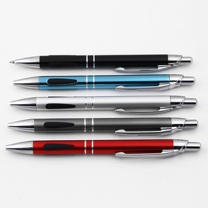 Stylos à bille promotionnels en métal avec bouton-poussoir - Product Image 2