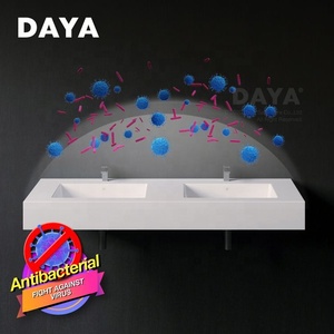 Lavabo pour le lavage des mains, armoire en résine <span class=keywords><strong>acrylique</strong></span>, bricolage, Surface solide, articles de toilette, bon marché - Product Image 4