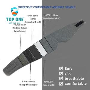 TopOne personalizable ajustable Blinder hecho a mano algodón avión noche dormir antifaz deportes y entretenimiento producto - Product Image 5