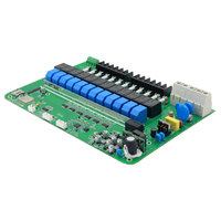 Placa de Control para Estación de Carga de Bicicletas Eléctricas de 12 Vías con QR/RFID/4G para Estaciones de Carga Comerciales