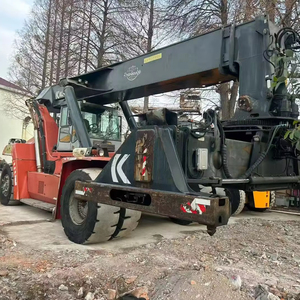 Used Reach Stacker Kalmar konecrane DRF450 45 Tons Four Wheel Volvo <b>Diesel</b> Engine <b>Container</b> Handler Port Machine Box Forklift - Product Image 1