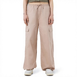 Custom Ladies Cargo Pants Elastic Waist Utility <b>Trousers</b> Lightweight Outdoor Fashion Bottoms Factory Direct OEM Services - Product Image 1
