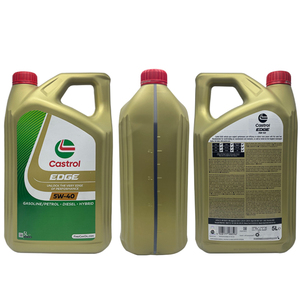 รับประกันคุณภาพ น้ำมันเครื่องสังเคราะห์แท้ CF/SN 5W40 C3 รุ่นยุโรป 5 ลิตร 15F7D6 4008177188589 สำหรับ <span class=keywords><strong>Castrol</strong></span> <span class=keywords><strong>EDGE</strong></span> - Product Image 4