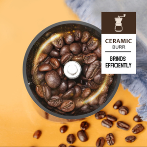 Portable Adjustable Manual <strong>Coffee</strong> Bean Mill With Ceramic Burs Stainless Steel <strong>Coffee</strong> <strong>Grinder</strong>