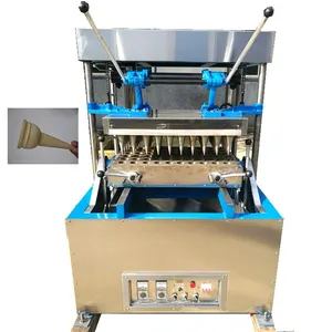 2 4 6 12 24 32 48 60 heads ice cream cone making machine automatic ice cream cone baker machine