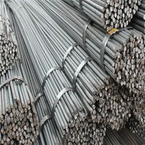 China Rebar-Fabrik 1 Zoll Hrb500 25 mm 12 mm 8 mm 20 Fuß verstärkter deformierter Stahlstahlstahl preise für Eisen-Rebar