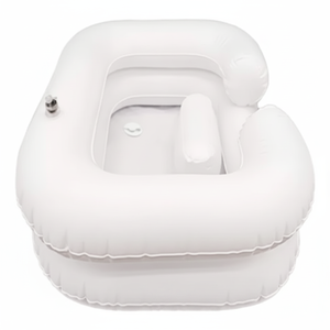 Lavabo Inflable Portátil y Ligero para Personas con Discapacidad, Lesiones y Lavado de Cabello en el Salón o en Casa, Lavado en la Cama - Product Image 1