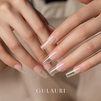 GULAURI – vernis à ongles Uv transparent longue durée pour Salon professionnel, Gel d'extension pour constructeur d'ongles