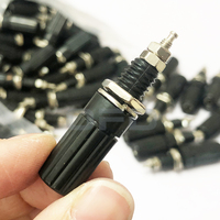 Bloc de bornes long noir M3*45mm, connecteur de prise jack banane, bloc de bornes pour instruments, noir, rouge, jaune, vert, bleu