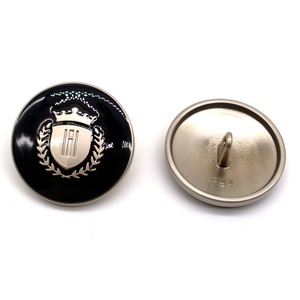 Fashion Design Fast Delivery Zinc Alloy Nickel-Free Custom Shape Metal <b>Button</b> Shank Design for Clothing - Product Image 4