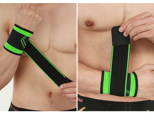 Mới Bracer Hỗ Trợ Cổ Tay Bảo Vệ Cử Tạ Thiết Bị Bảo Vệ Poignet Sport Dây Đeo Cổ Tay Thể Dục Thoáng Khí Thể Dục Thể Hình Cổ Tay Wraps - Product Image 3