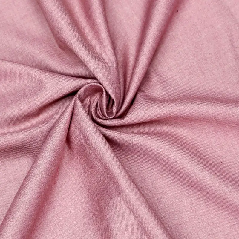 Bayanlar gömlek için fabrika fiyat stok pembe ve mavi % 100% Polyester kumaşlar