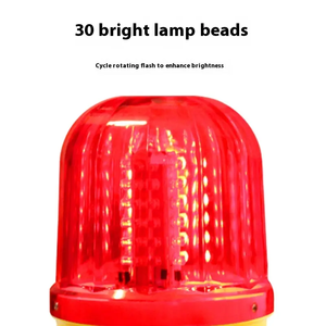 Portable Magnetic <strong>Rotating</strong> <strong>LED</strong> Strobe Beacon <strong>Light</strong> Battery Operated Traffic Safety Emergency Signal Lamp for Vehicles <strong>Rotating</strong> - Product Image 5