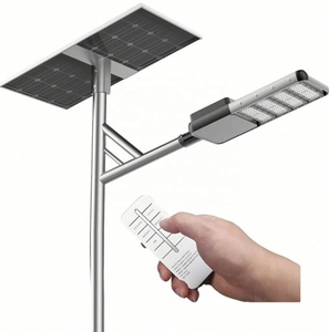 Lampadaire solaire LED en plastique à haut lumen avec batterie - Solution d'éclairage extérieur à économie d'énergie - Garantie de 5 ans - Product Image 5