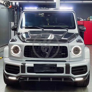 Kit carrosserie style Topcar en fibre de carbone sèche avec capot pour Mercedes Benz Classe G W464 W463A G63 G500 2019-2023 - Product Image 6