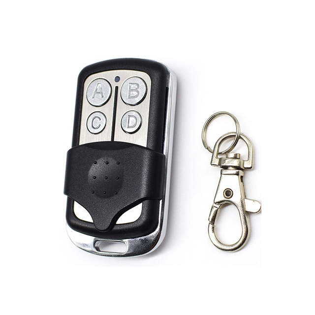 Compatible 891LM 893LM Universal Remote Control with Rolling Code Metal & Plastic Construction 100m Range Yellow Learning Button