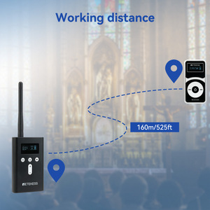 RetekeSS Audio Guide T130P T131P Wireless 160M Range For Tourist Areas Museums Type C Charging - Product Image 2