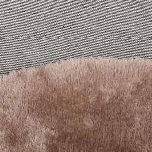 High Quality Rug High Quality Customized Round Imitation Animal Fur Shaggy Bedroom Rugs Fox Fur Carpet