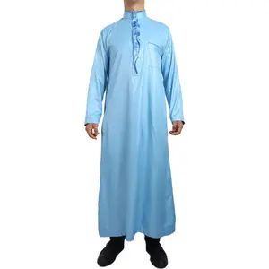 북유럽 남미 남성용 이슬람 의류 예멘 국립 드레스 Musmah abaya 남미 공장 도매