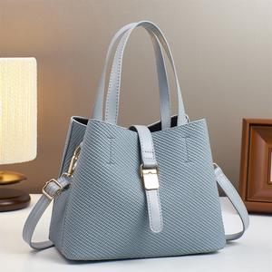 Sacs à main pour femmes au design tendance, sacs à bandoulière, fermeture à fermoir, matériau PU, décoration de verrouillage, automne/printemps - Product Image 2